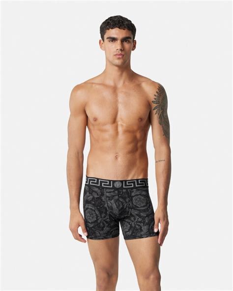 pantaloncini boxe versace|versace boxers for men.